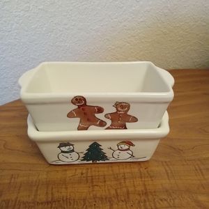 Christmas Garden Ridge Mini Loaf Bakeware